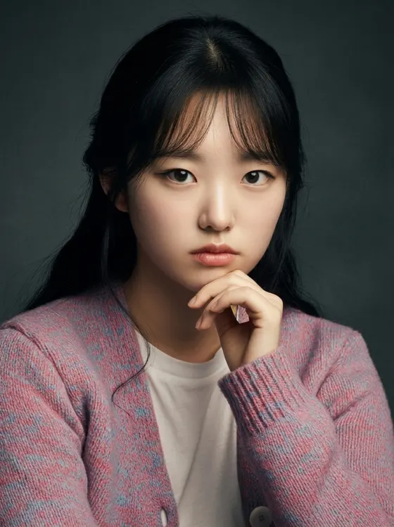 가상모델 #1392 얼굴 원본 22