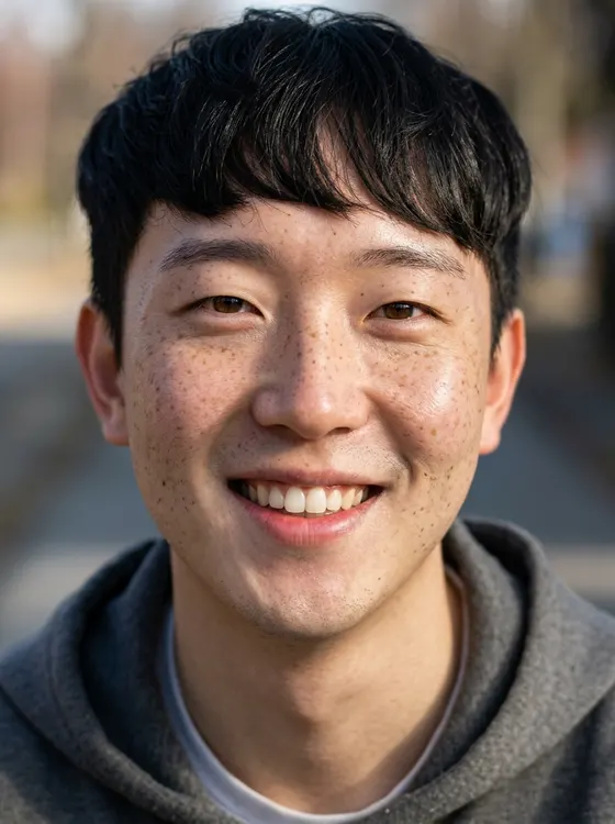 가상모델 #1398 얼굴 원본 1