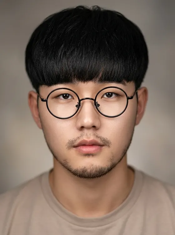 가상모델 #1399 얼굴 원본 5