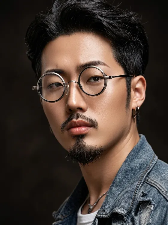 가상모델 #1400 얼굴 원본 21