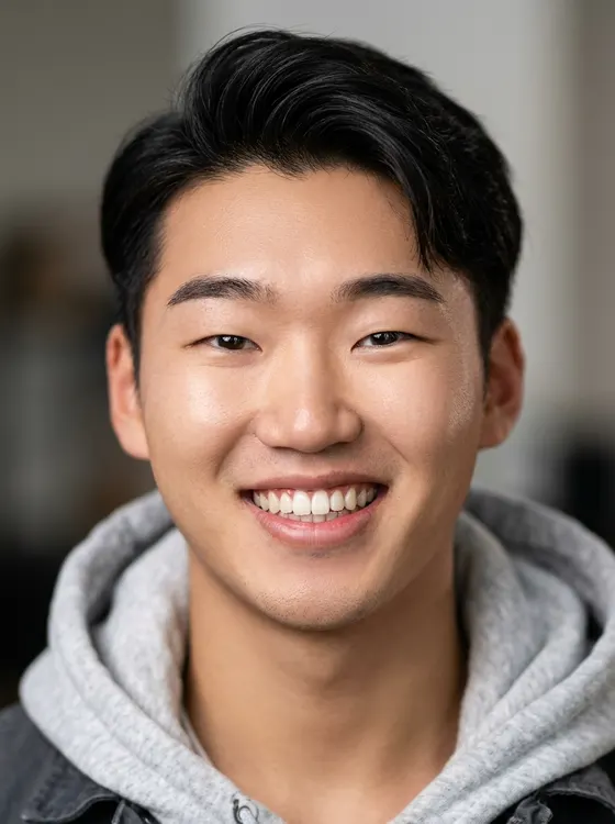 가상모델 #1402 얼굴 원본 14