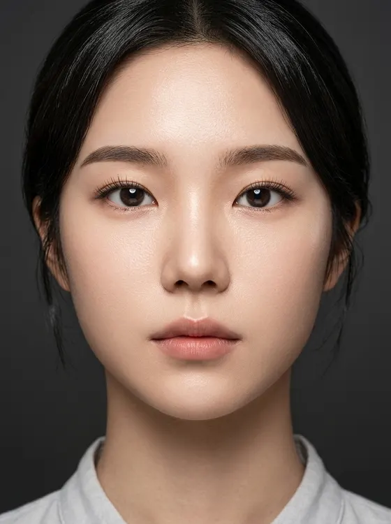 가상모델 #1403 얼굴 원본 4