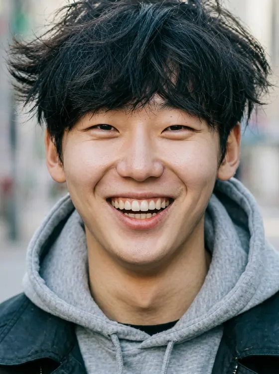 가상모델 #1404 얼굴 원본 1