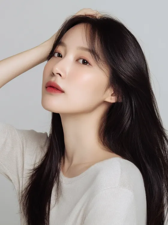 가상모델 #1306 얼굴 원본 2