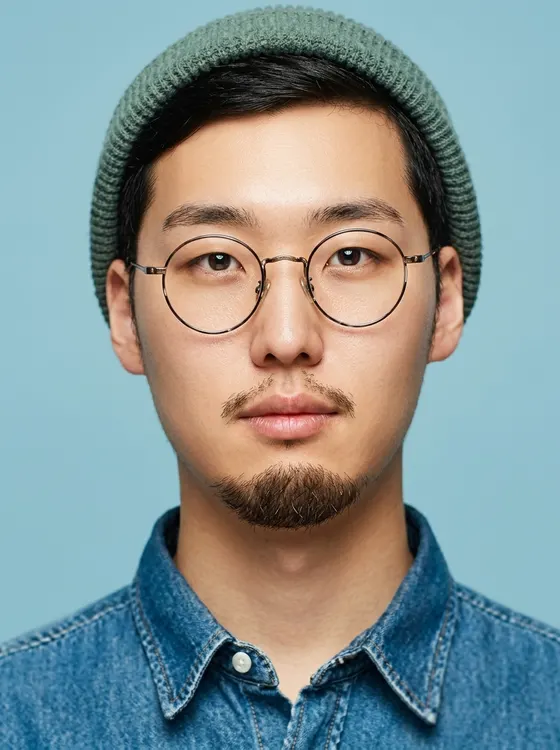 가상모델 #1407 얼굴 원본 17