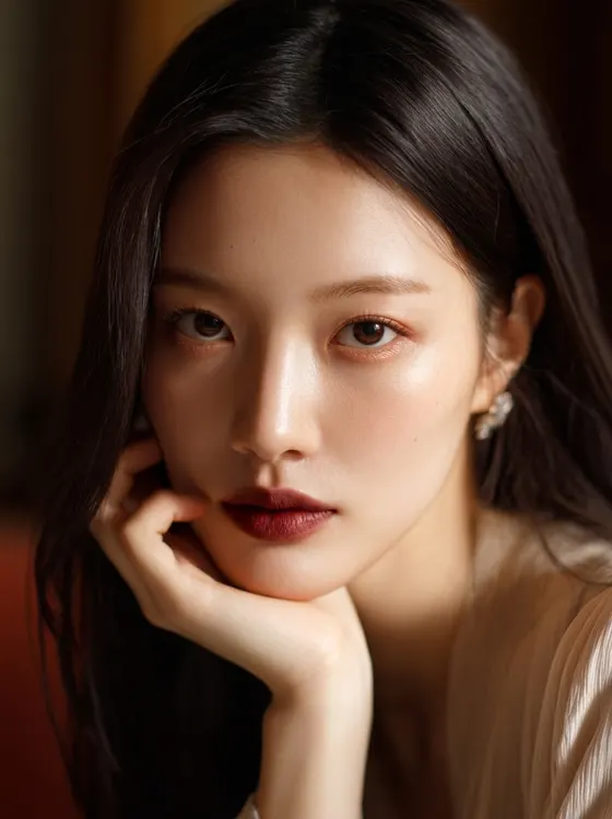 가상모델 #1296 얼굴 원본 3
