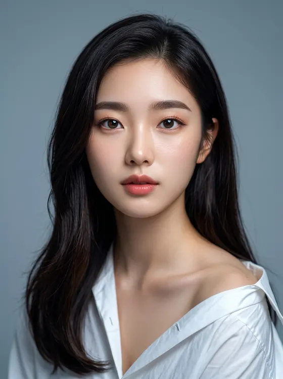 가상모델 #1324 얼굴 원본 14