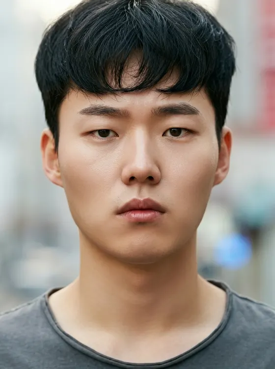 가상모델 #1448 얼굴 원본 18