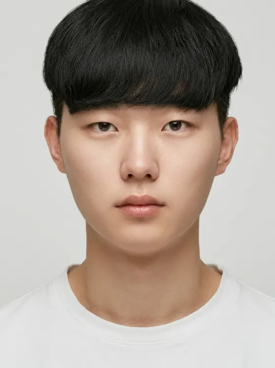 가상모델 #1451 얼굴 원본 3