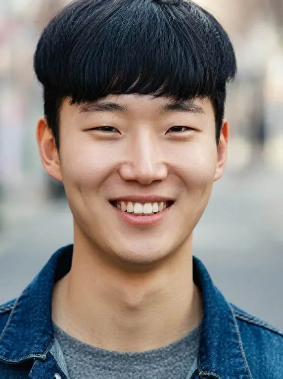 가상모델 #1451 얼굴 원본 23