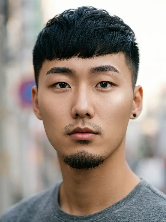 가상모델 #1452 얼굴 원본 16