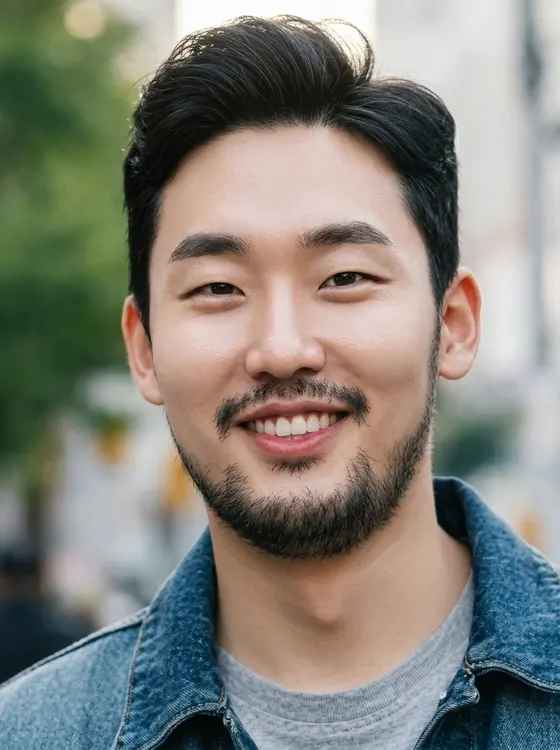 가상모델 #1453 얼굴 원본 11