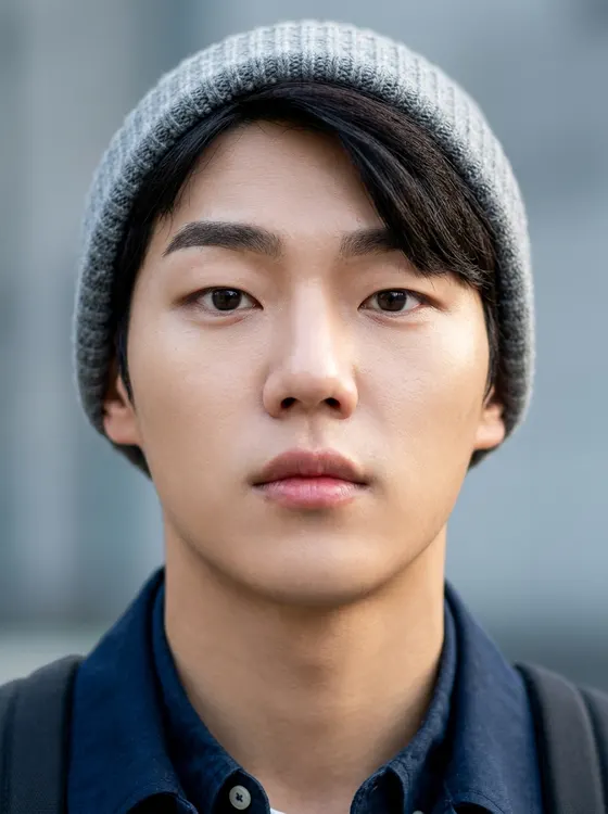가상모델 #1453 얼굴 원본 14