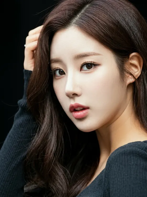 가상모델 #1454 얼굴 원본 5