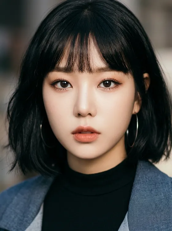 가상모델 #1454 얼굴 원본 19