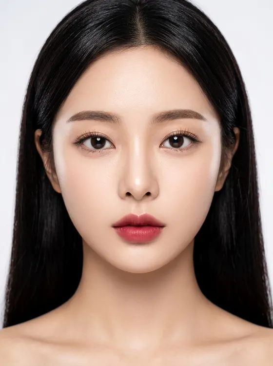 가상모델 #1454 얼굴 원본 22