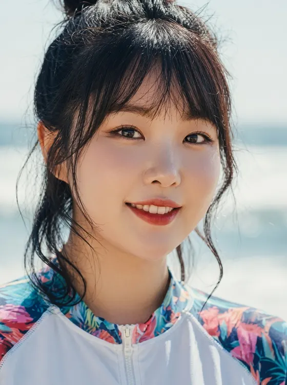 가상모델 #1457 얼굴 원본 15