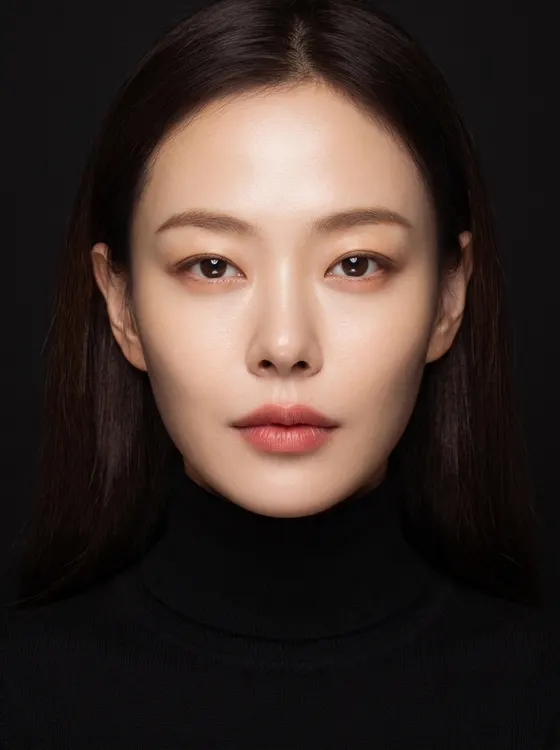 가상모델 #1291 얼굴 원본 3