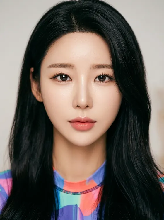 가상모델 #1457 얼굴 원본 24