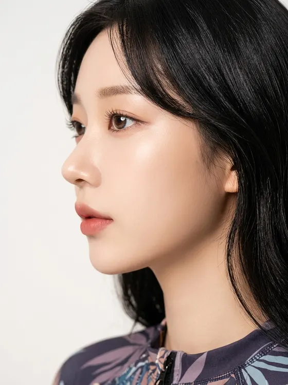가상모델 #1458 얼굴 원본 3