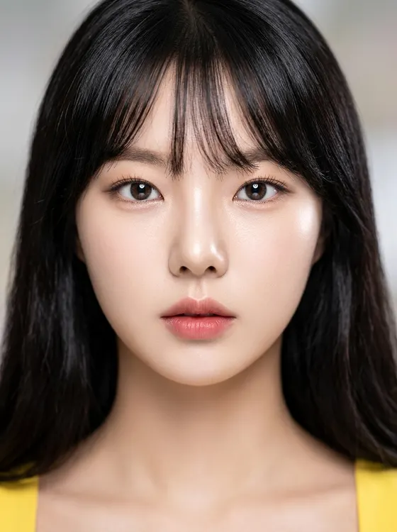 가상모델 #1460 얼굴 원본 17