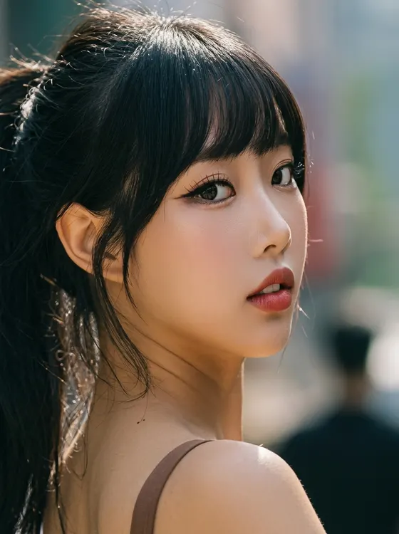 가상모델 #1460 얼굴 원본 23