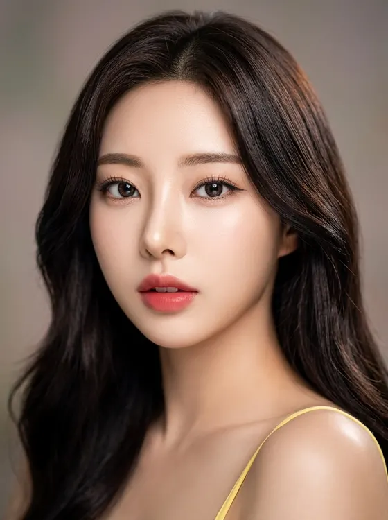 가상모델 #1461 얼굴 원본 8