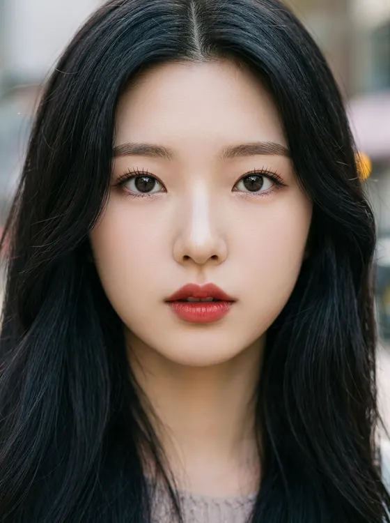 가상모델 #1461 얼굴 원본 14
