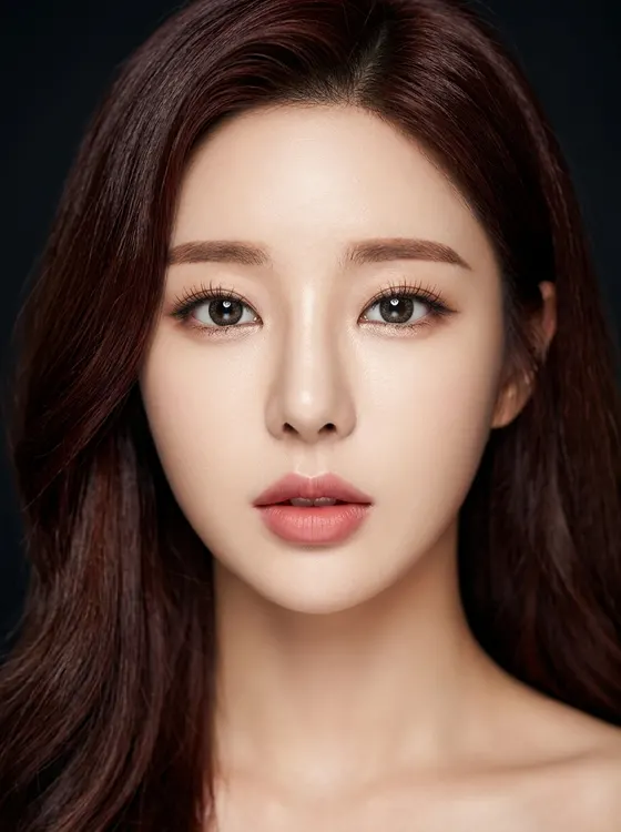 가상모델 #1461 얼굴 원본 19