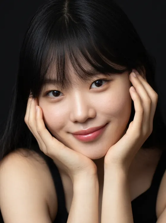 가상모델 #1291 얼굴 원본 10