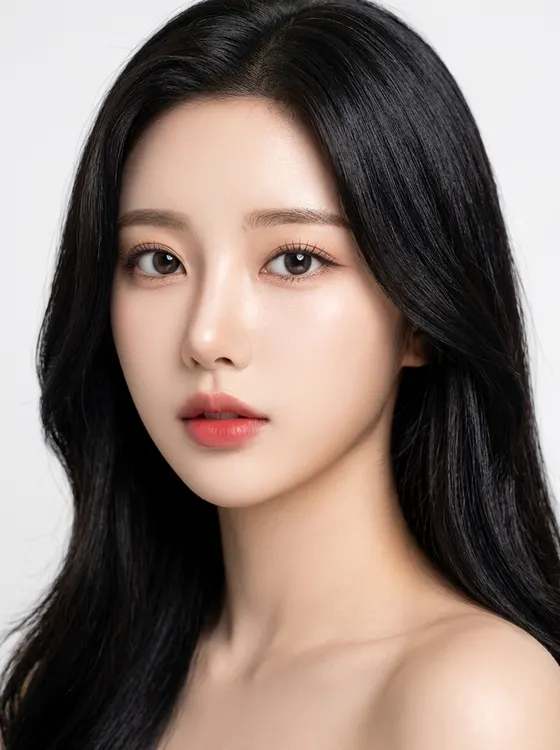 가상모델 #1461 얼굴 원본 24