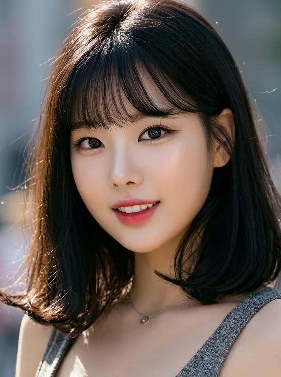 가상모델 #1462 얼굴 원본 22