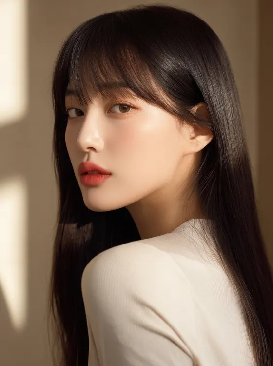 가상모델 #1291 얼굴 원본 13