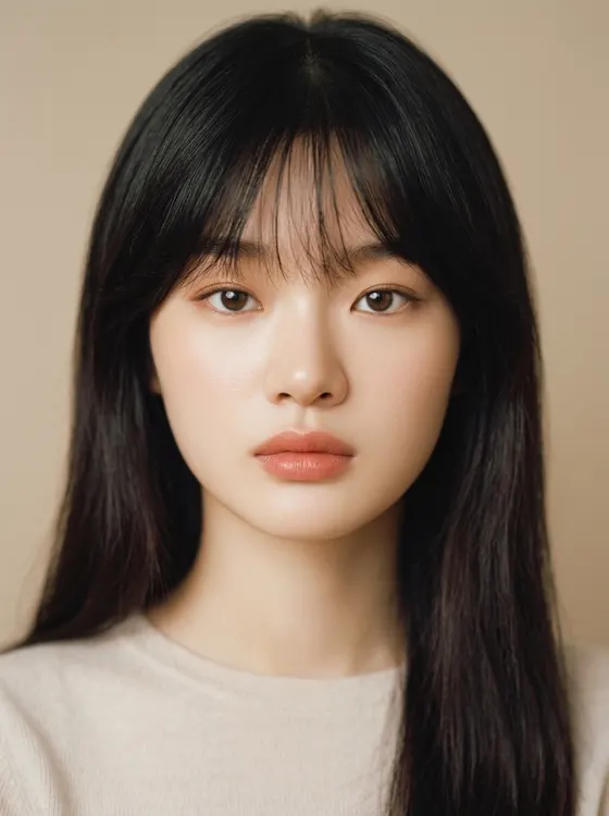 가상모델 #1291 얼굴 원본 17