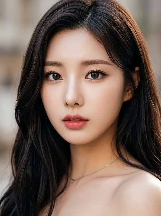 가상모델 #1473 얼굴 원본 1