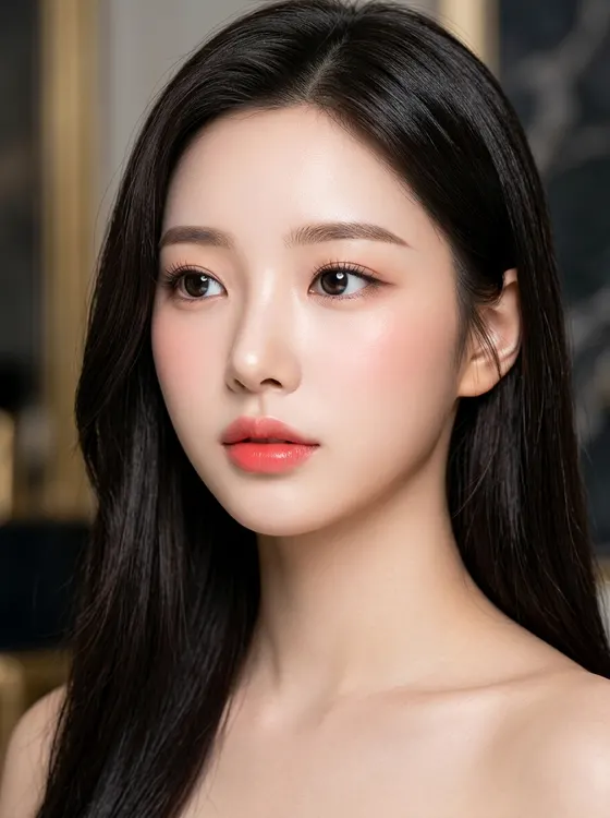 가상모델 #1473 얼굴 원본 2