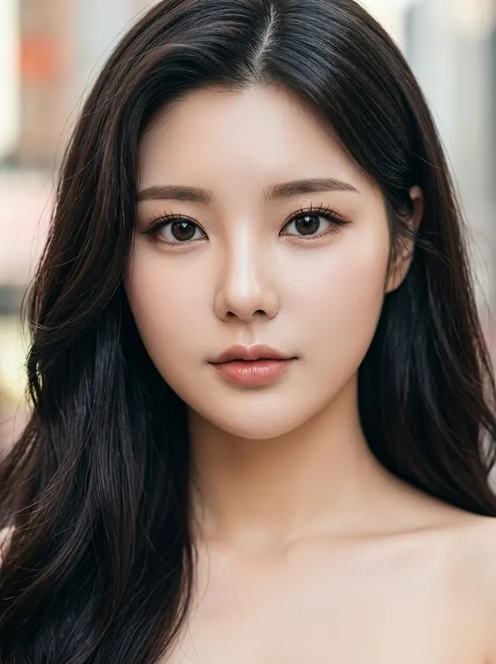 가상모델 #1473 얼굴 원본 12