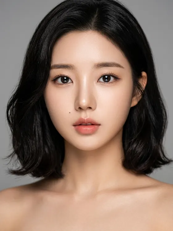가상모델 #1473 얼굴 원본 16