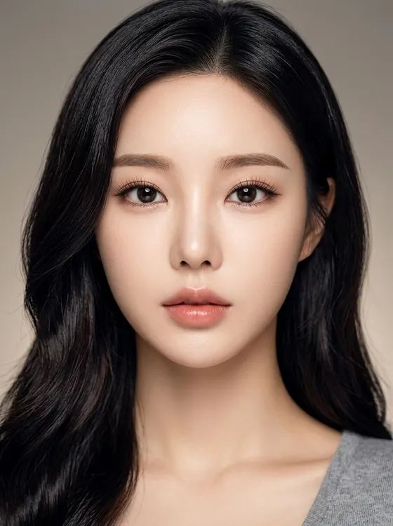 가상모델 #1475 얼굴 원본 23