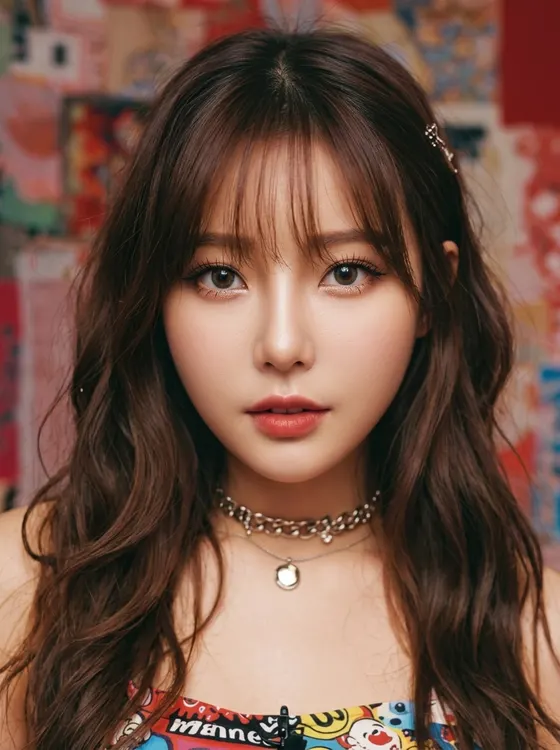 가상모델 #1481 얼굴 원본 12