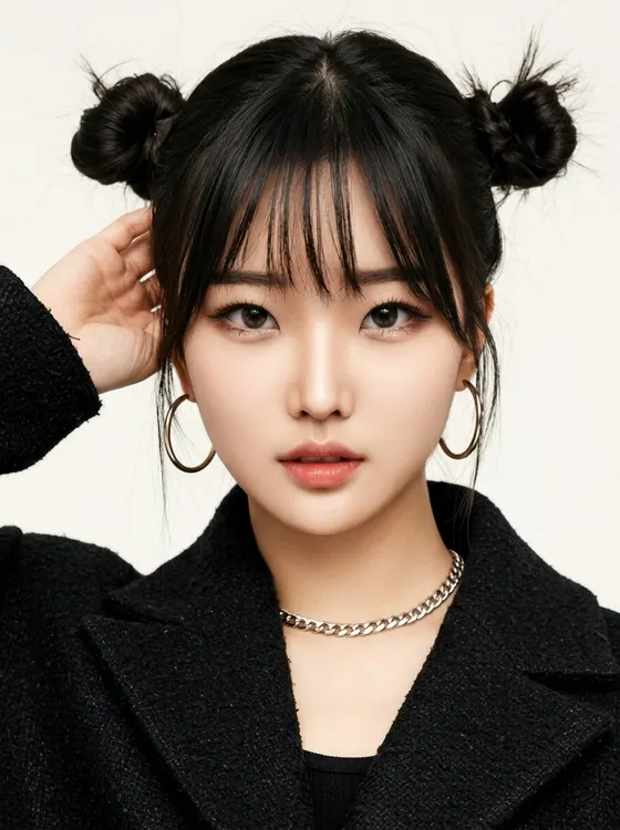 가상모델 #1489 얼굴 원본 17