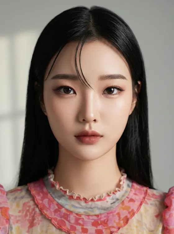 가상모델 #1489 얼굴 원본 19