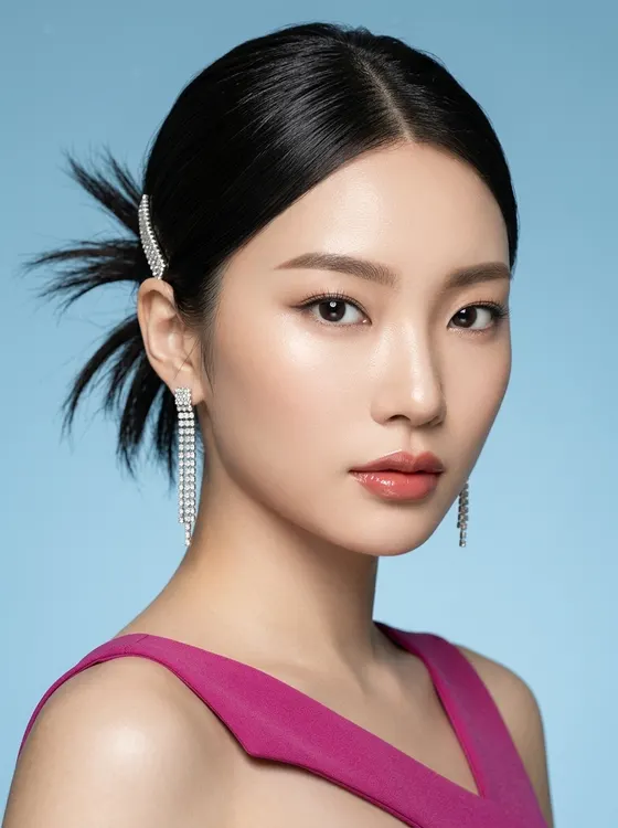 가상모델 #1494 얼굴 원본 6