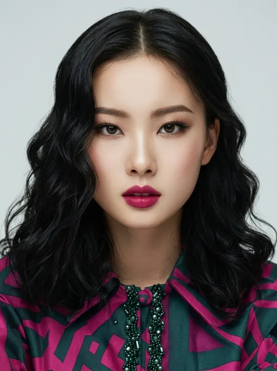 가상모델 #1494 얼굴 원본 9