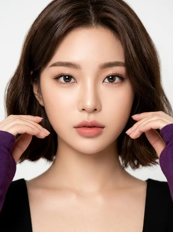 가상모델 #1494 얼굴 원본 11