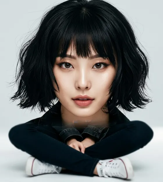 가상모델 #1494 얼굴 원본 12