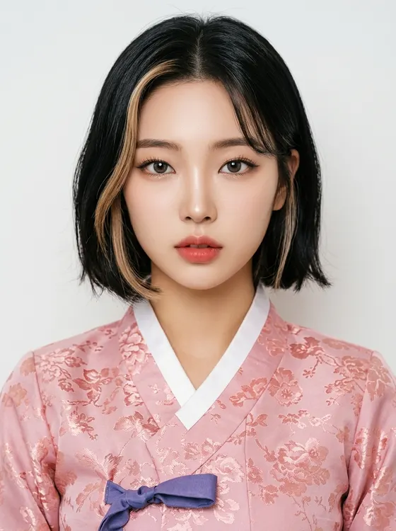 가상모델 #1496 얼굴 원본 1