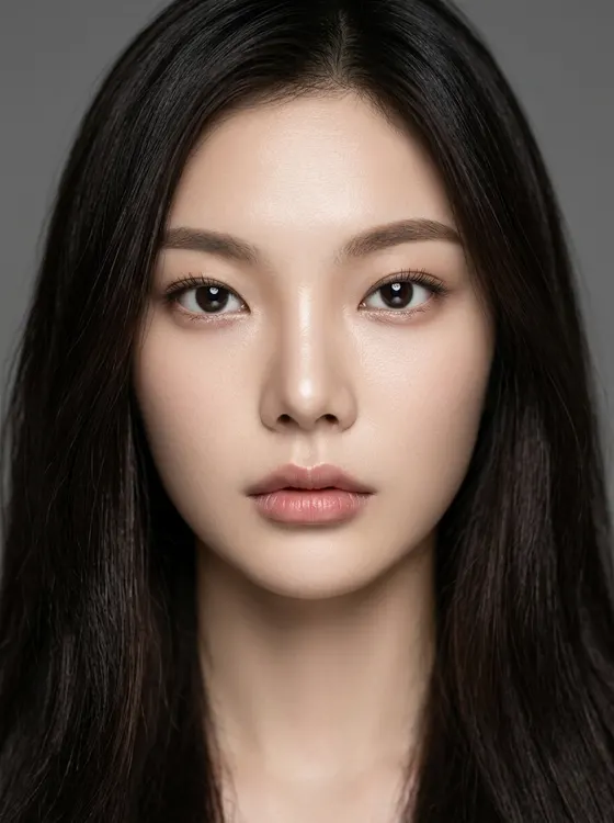 가상모델 #1283 얼굴 원본 18