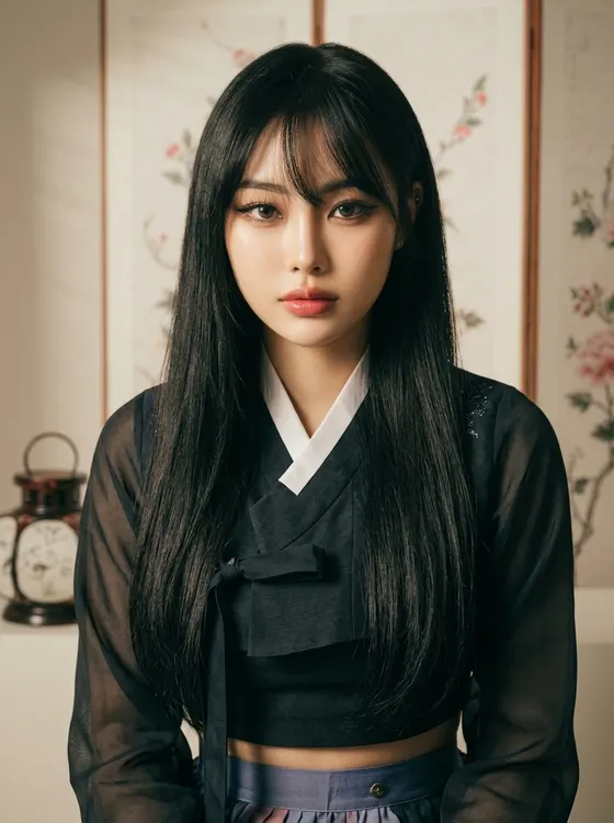 가상모델 #1499 얼굴 원본 12