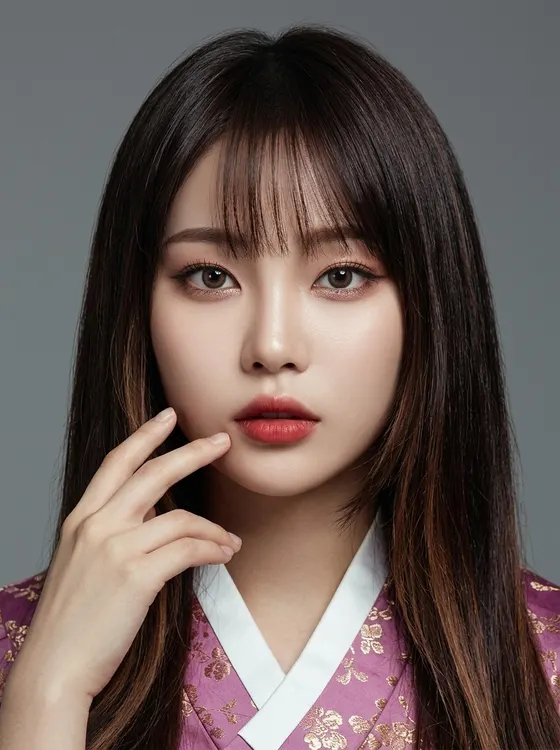 가상모델 #1499 얼굴 원본 14